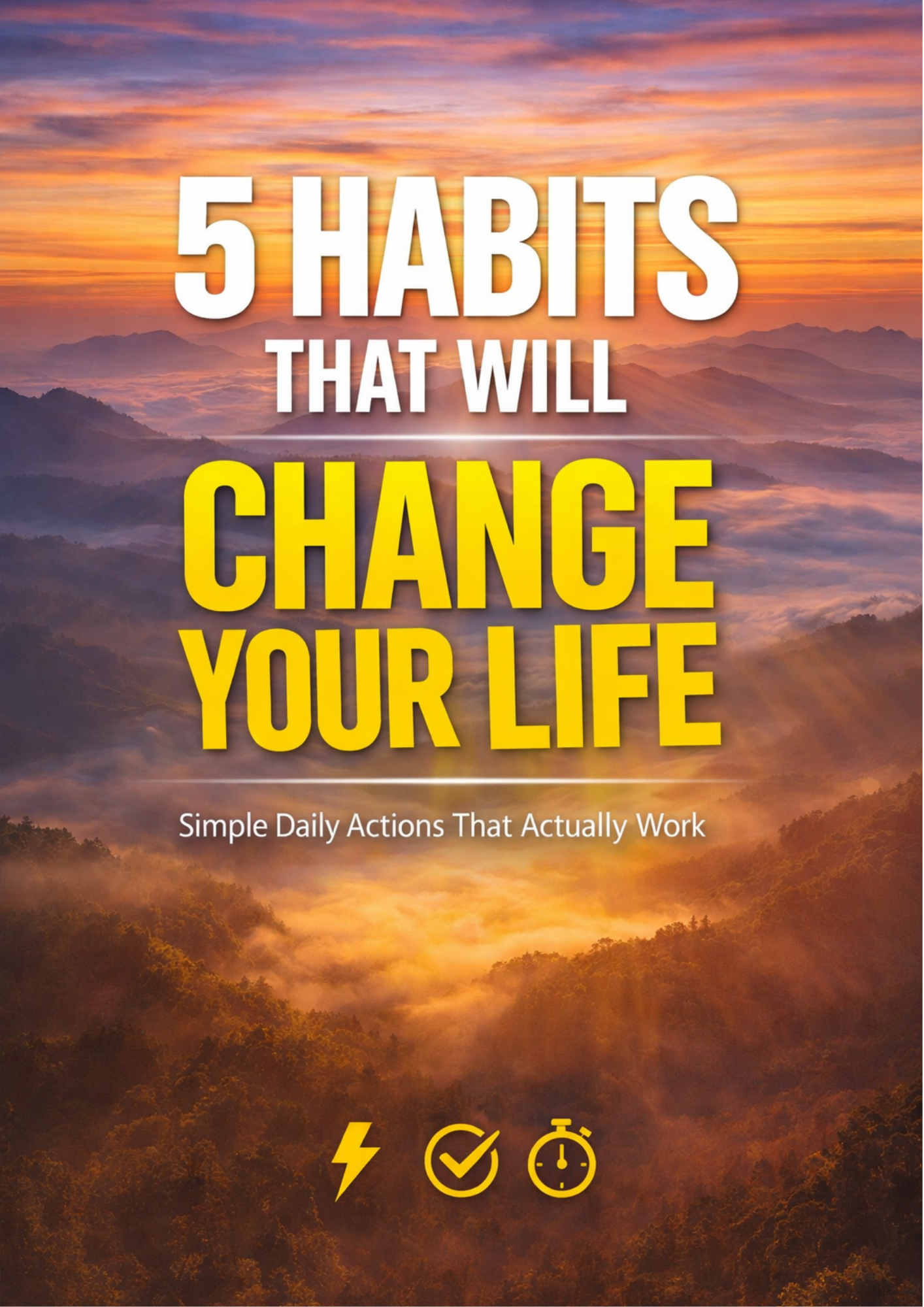 5 Life-Changing Habits: A Guide to Transform Your Daily Routine™